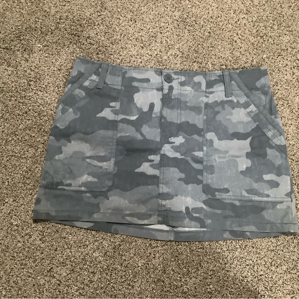 Super Cute Camo Mini Skirt